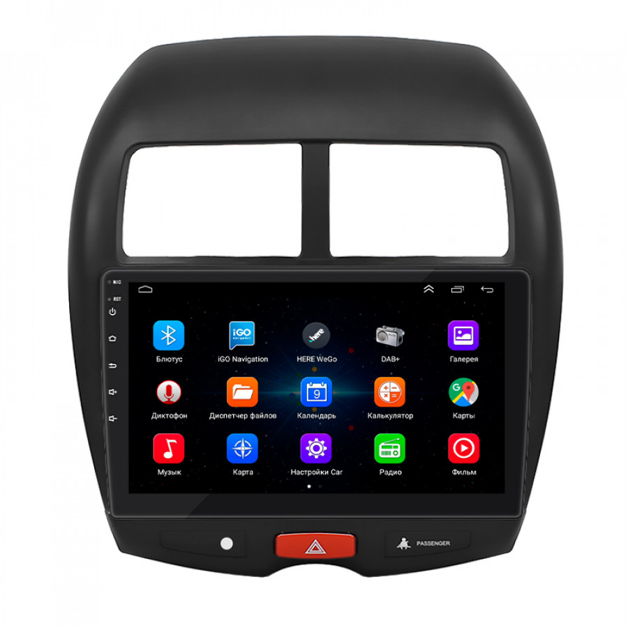 Штатная магнитола Lesko для Peugeot 4008  2012-2017 экран 10" 1/16Gb Wi-Fi GPS Base