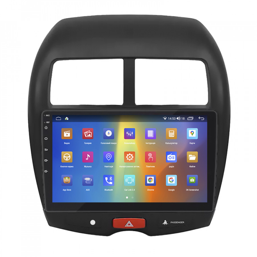 Штатная магнитола Lesko для Peugeot 4008  2012-2017 экран 10" 2/32Gb CarPlay 4G Wi-Fi GPS Prime