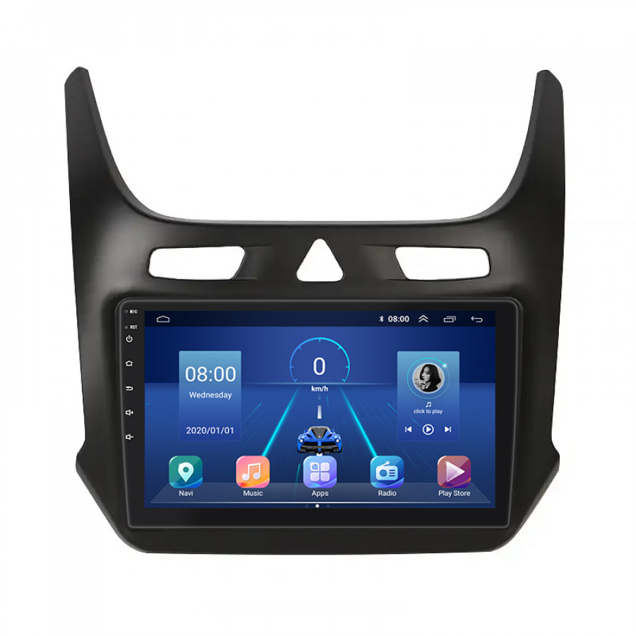 Штатная магнитола Lesko для Ravon R4  2016-2020 экран 9" 4/64Gb 4G Wi-Fi GPS Top