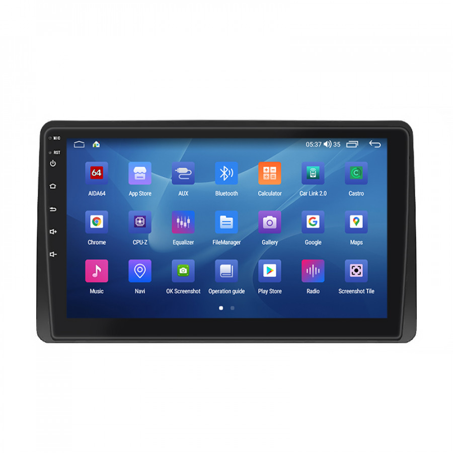 Штатная магнитола Lesko для Renault Arkana I 2019-н.в. экран 10" 4/64Gb CarPlay 4G Wi-Fi GPS Prime