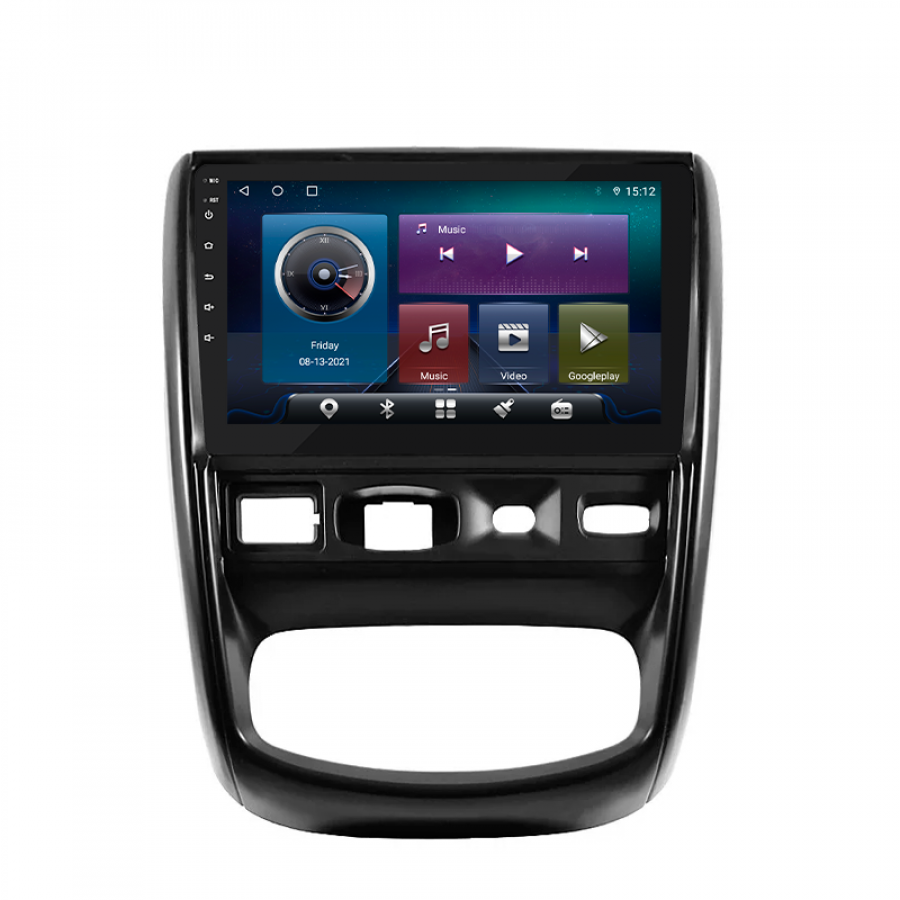Штатная магнитола Lesko для Renault Duster I 2010-2015 экран 9" 4/64Gb 4G Wi-Fi GPS Top