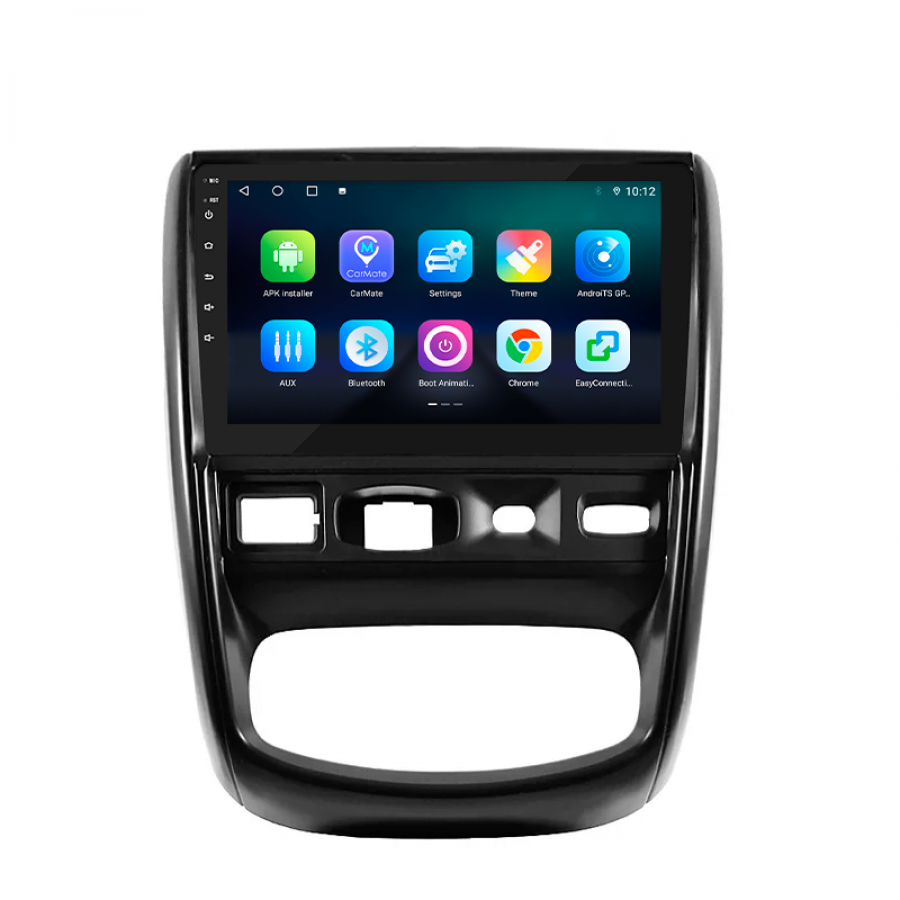 Штатная магнитола Lesko для Renault Duster I 2010-2015 экран 9" 4/64Gb 4G Wi-Fi GPS Top
