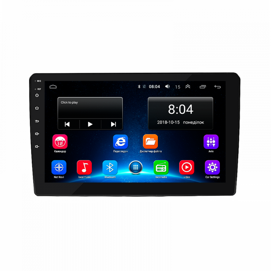 Штатная магнитола Lesko для Renault Duster I Рестайлинг 2015-2021 экран 9" 2/32Gb Wi-Fi GPS Base