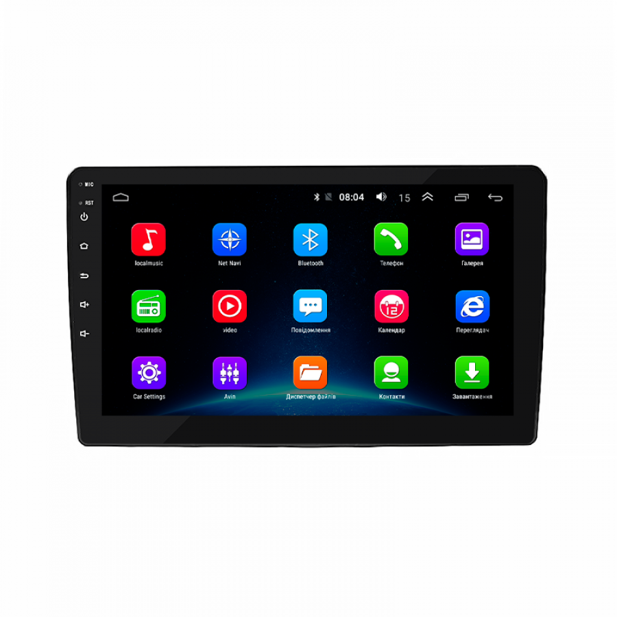 Штатная магнитола Lesko для Renault Duster I Рестайлинг 2015-2021 экран 9" 2/32Gb Wi-Fi GPS Base