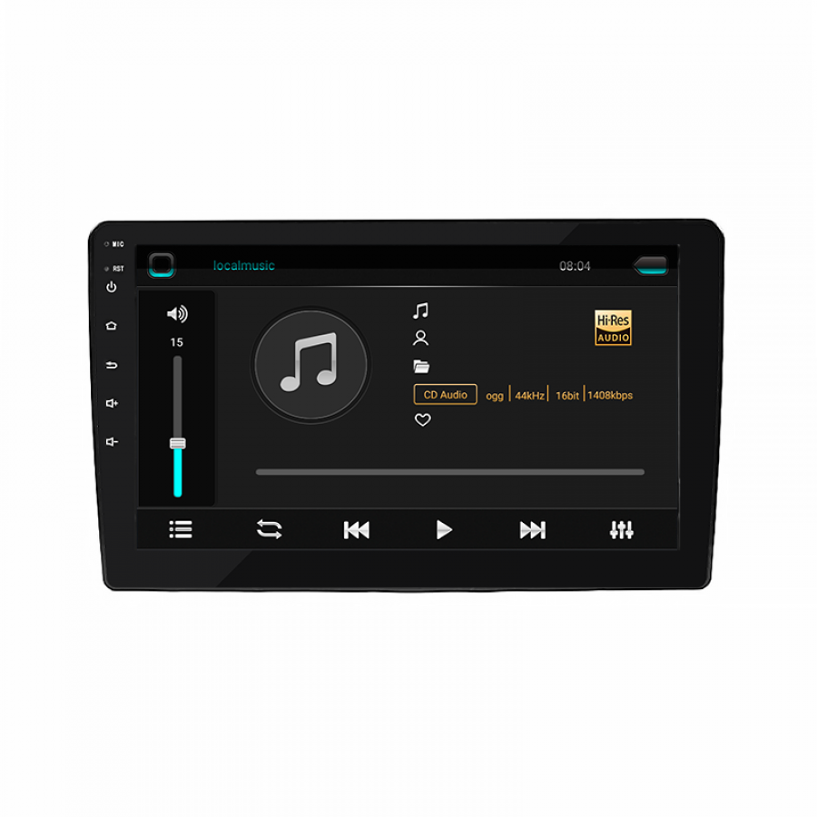 Штатная магнитола Lesko для Renault Duster I Рестайлинг 2015-2021 экран 9" 2/32Gb 4G Wi-Fi GPS Top
