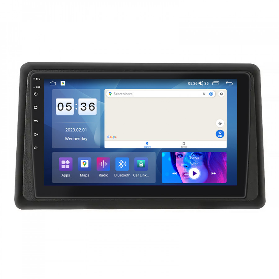 Штатная магнитола Lesko для Renault Express  2021-н.в. экран 9" 4/64Gb CarPlay 4G Wi-Fi GPS Prime