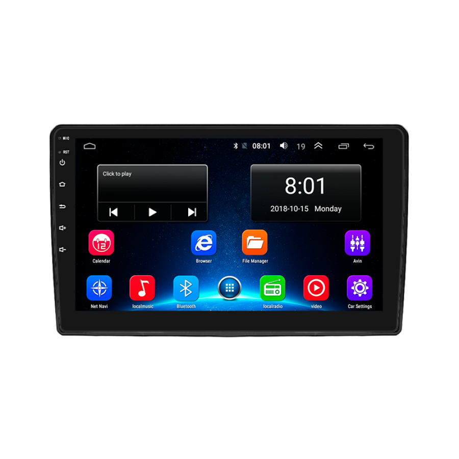 Штатная магнитола Lesko для Renault KWID  2015-н.в экран 9" 4/64Gb 4G Wi-Fi GPS Top