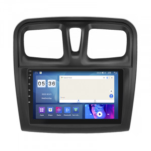 Штатная магнитола Lesko для Renault Logan II ver 2 2012-2018 экран 9" 2/32Gb CarPlay 4G Wi-Fi GPS Prime