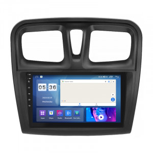 Штатная магнитола Lesko для Renault Logan II Рестайлинг ver 2 2018-н.в экран 9" 4/64Gb CarPlay 4G Wi-Fi GPS Prime