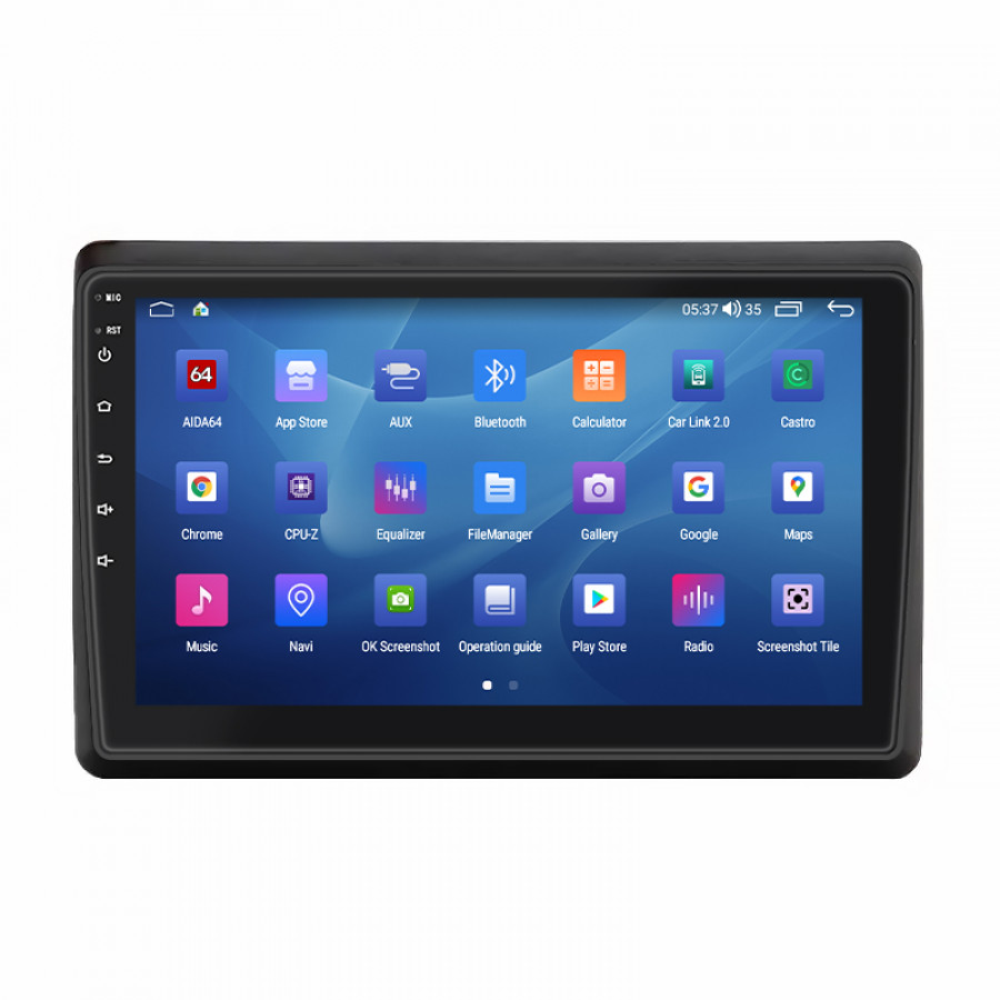 Штатная магнитола Lesko для Renault Master III ver 2 2010-2019 экран 10" 2/32Gb CarPlay 4G Wi-Fi GPS Prime