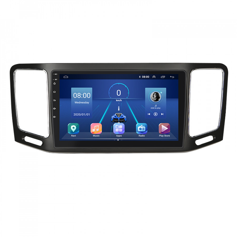 Штатная магнитола Lesko для SEAT Alhambra II 2010-2015 экран 9" 2/32Gb 4G Wi-Fi GPS Top