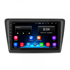 Штатная магнитола Lesko для Skoda Rapid I Рестайлинг 2017-2020 экран 9" 2/32Gb Wi-Fi GPS Base
