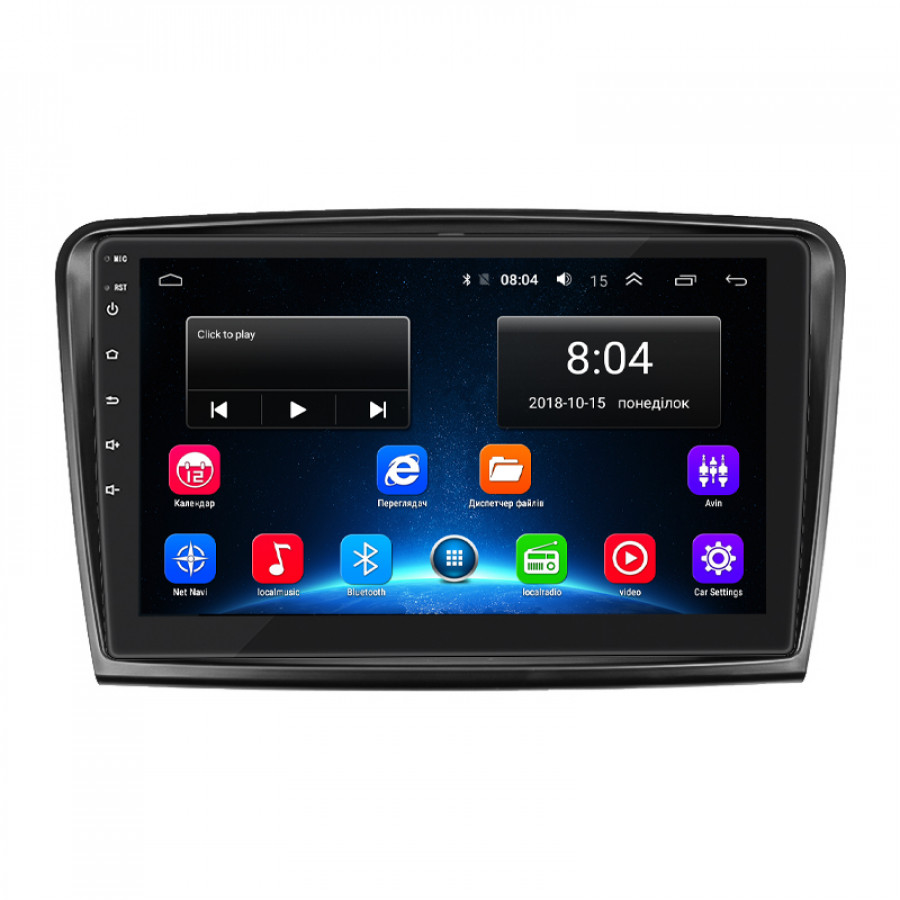 Штатная магнитола Lesko для Skoda Superb II 2008-2013 экран 10" 2/32Gb Wi-Fi GPS Base