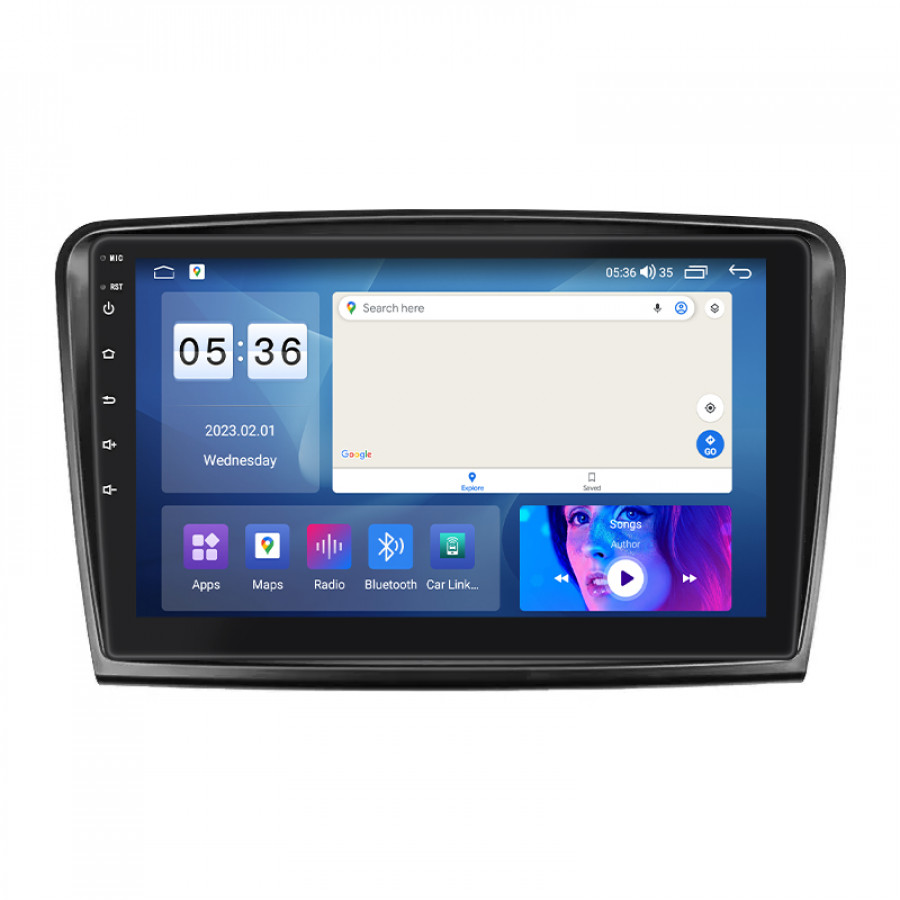 Штатная магнитола Lesko для Skoda Superb II 2008-2013 экран 10" 4/64Gb CarPlay 4G Wi-Fi GPS Prime