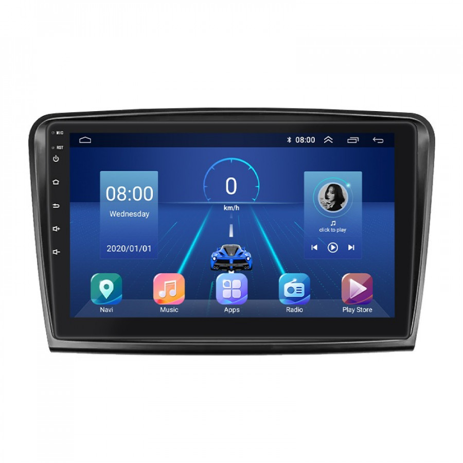 Штатная магнитола Lesko для Skoda Superb II 2008-2013 экран 10" 6/128Gb 4G Wi-Fi GPS Top