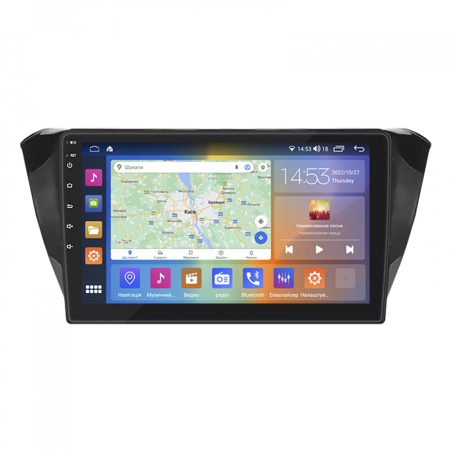 Штатная магнитола Lesko для Skoda Superb III 2015-2019 экран 10" 4/64Gb CarPlay 4G Wi-Fi GPS Prime