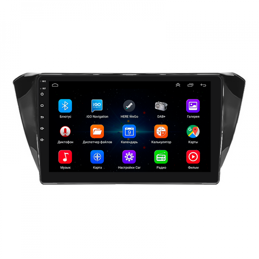 Штатная магнитола Lesko для Skoda Superb III Рестайлинг 2019-н.в. экран 10" 1/16Gb Wi-Fi GPS Base