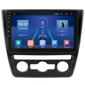 Штатная магнитола Lesko для Skoda Yeti I 2009-2014 экран 10" 6/128Gb 4G Wi-Fi GPS Top