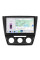 Штатная магнитола Lesko для Skoda Yeti I Рестайлинг 2013-2018 экран 10" 4/64 QLED CarPlay 4G Wi-Fi GPS 360 Prime