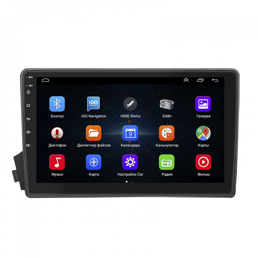 Штатная магнитола Lesko для SsangYong Actyon I 2005-2011 экран 9" 2/32Gb CarPlay 4G Wi-Fi GPS Prime