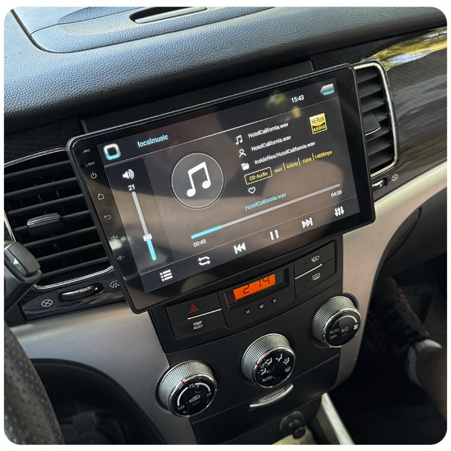 Штатная магнитола Lesko для SsangYong Actyon II 2010-2013 экран 9" 6/128Gb 4G Wi-Fi GPS Top