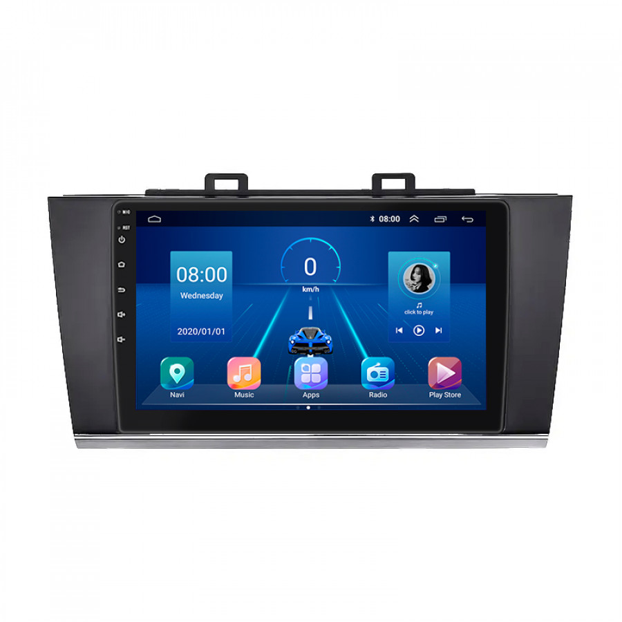 Штатная магнитола Lesko для Subaru Outback V 2014-2018 экран 9" 2/32Gb 4G Wi-Fi GPS Top