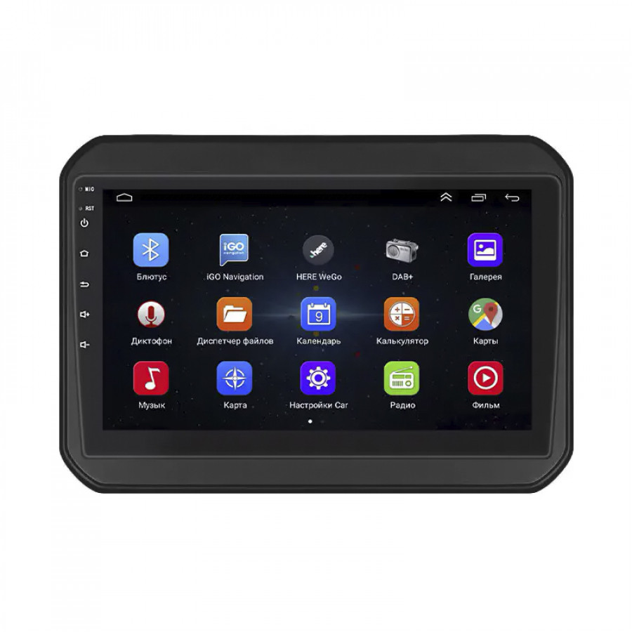 Штатная магнитола Lesko для Suzuki Ignis III Рестайлинг 2020-н.в. экран 9" 2/32Gb Wi-Fi GPS Base