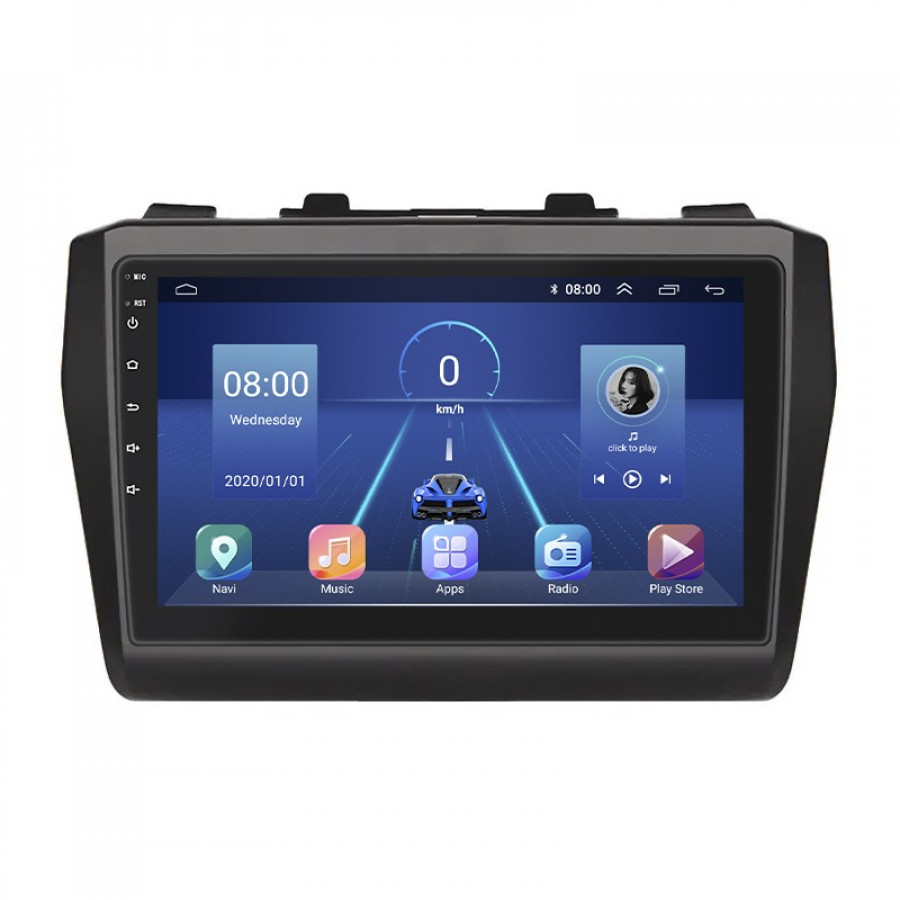 Штатная магнитола Lesko для Suzuki Swift V 2016-н.в. экран 10" 6/128Gb 4G Wi-Fi GPS Top