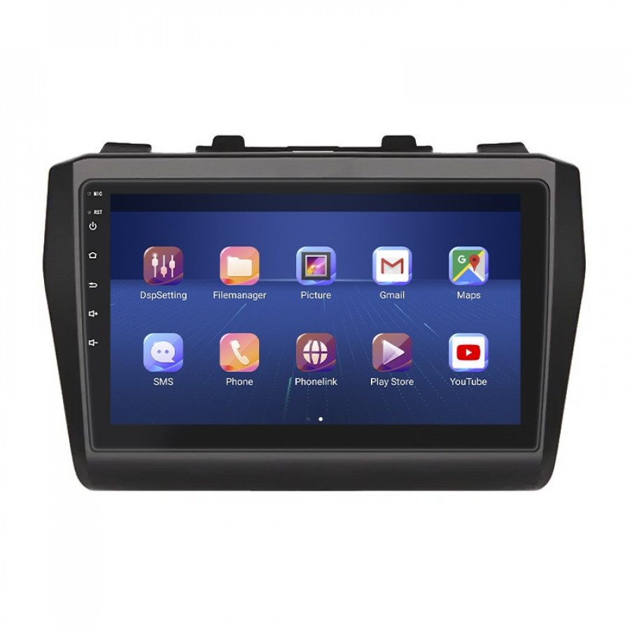 Штатная магнитола Lesko для Suzuki Swift V 2016-н.в. экран 10" 6/128Gb 4G Wi-Fi GPS Top