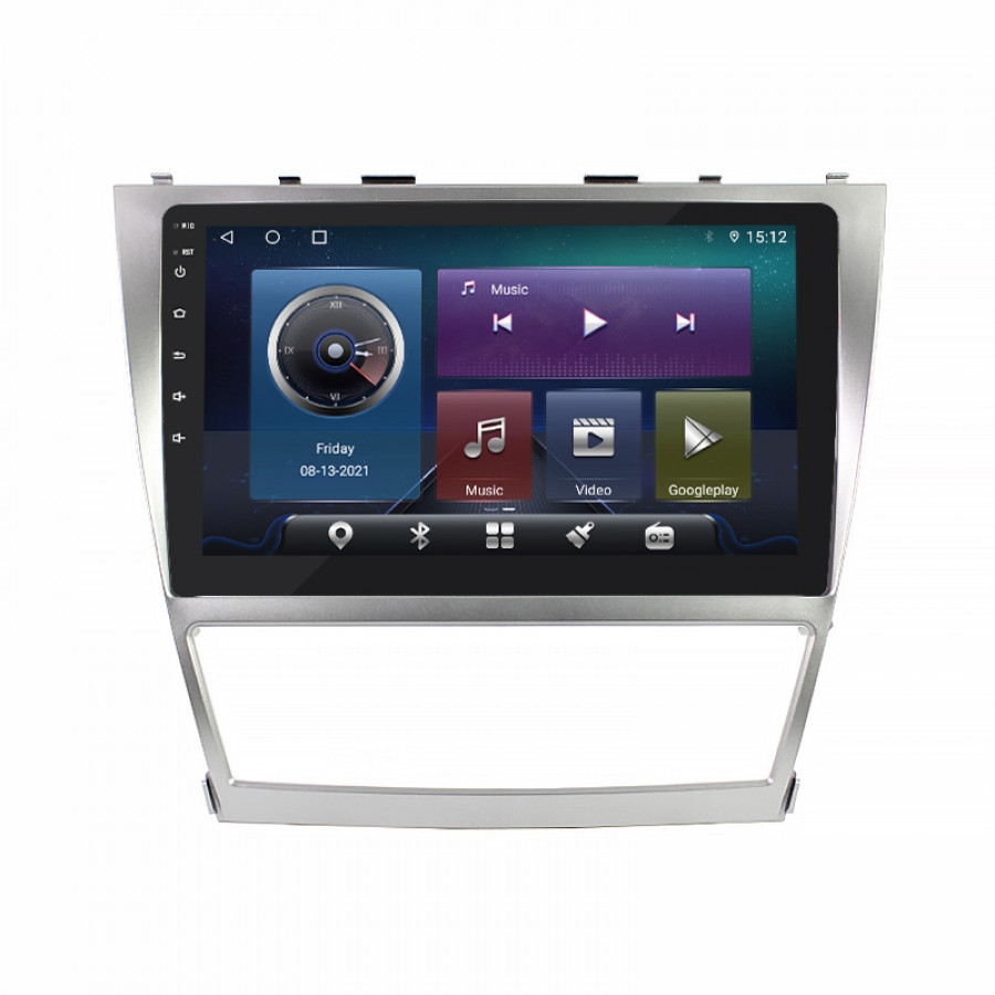 Штатная магнитола Lesko для Toyota Aurion I 2006-2012 экран 10" 4/64Gb 4G Wi-Fi GPS Top
