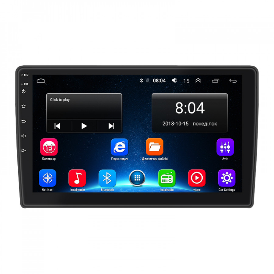 Штатная магнитола Lesko для Toyota Auris I 2006-2010 экран 10" 2/32Gb Wi-Fi GPS Base