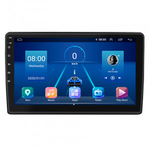 Штатная магнитола Lesko для Toyota Auris I 2006-2010 экран 10" 4/32Gb 4G Wi-Fi GPS Top