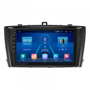 Штатная магнитола Lesko для Toyota Avensis III 2008-2011 экран 9" 4/64Gb 4G Wi-Fi GPS Top