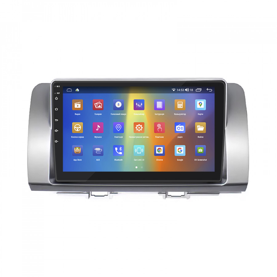 Штатная магнитола Lesko для Toyota bB II Рестайлинг 2008-2016 экран 9" 2/32Gb CarPlay 4G Wi-Fi GPS Prime