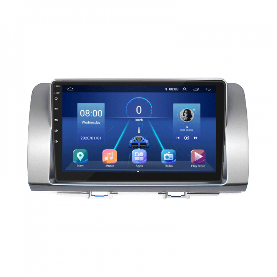 Штатная магнитола Lesko для Toyota bB II Рестайлинг 2008-2016 экран 9" 6/128Gb 4G Wi-Fi GPS Top