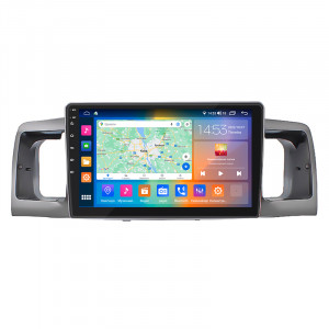 Штатная магнитола Lesko для Toyota Corolla IX (E120, E130) 2000-2004 экран 9" 2/32Gb CarPlay 4G Wi-Fi GPS Prime