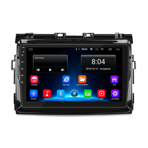 Штатная магнитола Lesko для Toyota Estima III Рестайлинг 2 2012-2016 экран 9" 2/32Gb Wi-Fi GPS Base