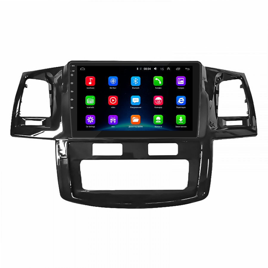 Штатная магнитола Lesko для Toyota Fortuner I 2005-2015 экран 9" 2/32Gb Wi-Fi GPS Base