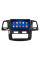 Штатная магнитола Lesko для Toyota Fortuner I 2005-2015 экран 9" 4/64Gb 4G Wi-Fi GPS Top