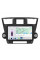 Штатная магнитола Lesko для Toyota Highlander II (U40) Рестайлинг 2010-2013 экран 10" 4/64 QLED CarPlay 4G Wi-Fi GPS 360 Prime