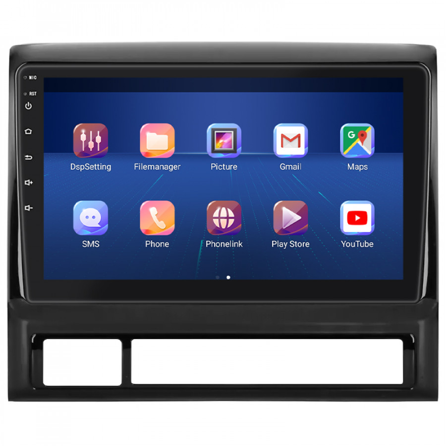 Штатная магнитола Lesko для Toyota Hilux VII 2004-2011 экран 9" 2/32Gb 4G Wi-Fi GPS Top