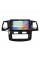 Штатная магнитола Lesko для Toyota Hilux VII Рестайлинг 2011-2015 экран 9" 2/32Gb CarPlay 4G Wi-Fi GPS Prime