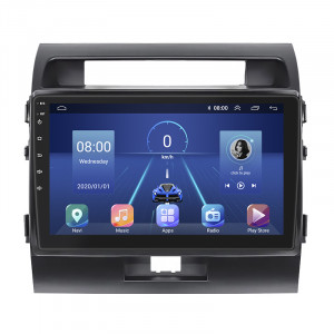Штатная магнитола Lesko для Toyota Land Cruiser 200 Series 2007-2012 экран 10" 2/32Gb 4G Wi-Fi GPS Top
