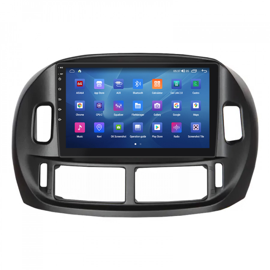 Штатная магнитола Lesko для Toyota Previa II (XR30, XR40) 2000-2006 экран 9" 2/32Gb CarPlay 4G Wi-Fi GPS Prime