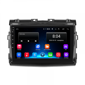 Штатная магнитола Lesko для Toyota Previa III (XR50) 2006-2019 экран 9" 2/32Gb Wi-Fi GPS Base