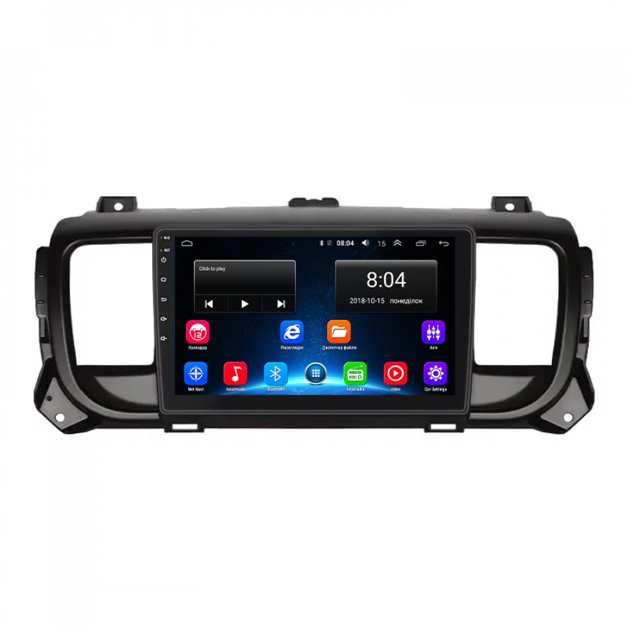 Штатная магнитола Lesko для Toyota ProAce II 2016-н.в. экран 9" 2/32Gb Wi-Fi GPS Base