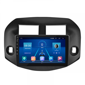 Штатная магнитола Lesko для Toyota RAV4 III (XA30) 2005-2010 экран 10" 2/32Gb 4G Wi-Fi GPS Top