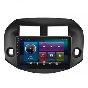 Штатная магнитола Lesko для Toyota RAV4 III (XA30) 2005-2010 экран 10" 4/64Gb 4G Wi-Fi GPS Top