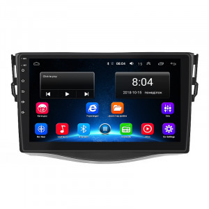 Штатная магнитола Lesko для Toyota RAV4 III (XA30) 2006-2012 экран 9" 2/32Gb Wi-Fi GPS Base