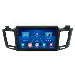Штатная магнитола Lesko для Toyota RAV4 IV (CA40) 2012-2015 экран 10" 2/32Gb 4G Wi-Fi GPS Top